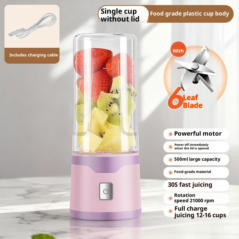 Rechargeable USB Juicer Blender 500ML Portable Cup