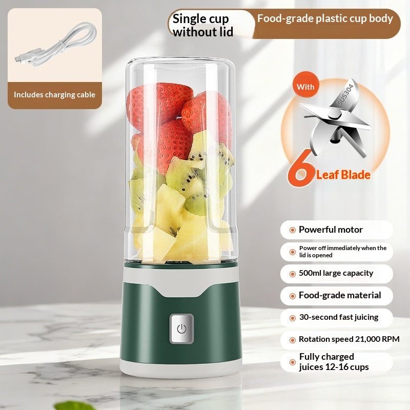 Rechargeable USB Juicer Blender 500ML Portable Cup