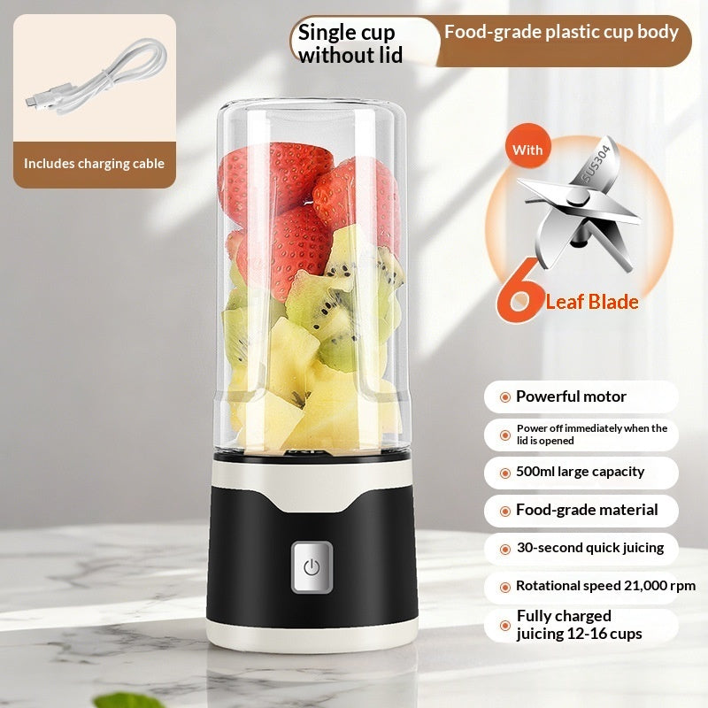Rechargeable USB Juicer Blender 500ML Portable Cup
